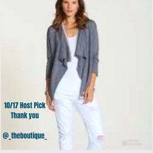 Label +Thread 100 % Linen  Breeze Cardigan size Medium New!